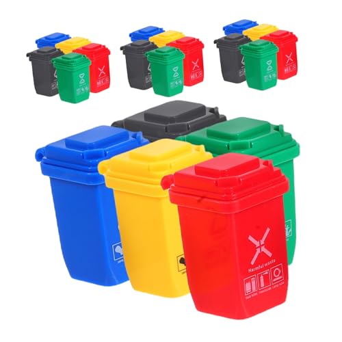 JOINPAYA 20 Stück Teiliges Mini-mülleimer Deckel Kleine Mini-mülltonnen für Schlafzimmer Puppenhaus Zubehör Umweltfreundliche Sortierbehälter Niedliche Tischabfalleimer für DIY-Dekoration JOINPAYA 20 Stück Teiliges Mini-mülleimer Deckel Kleine Mini-mülltonnen für Schlafzimmer Puppenhaus Zubehör Umweltfreundliche Sortierbehälter Niedliche Tischabfalleimer für DIY-Dekoration von JOINPAYA