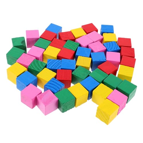 JOINPAYA 200St interaktives Spielzeug Kinder entwicklung Building Blocks for kleinkinderspielzeug Bausteinwürfel Bausteine ​​stapeln Stapelblöcke für Babys Gastgeschenke Holz Colorful von JOINPAYA