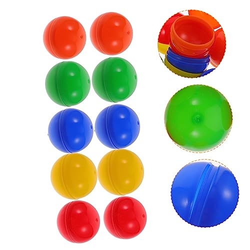 JOINPAYA 20St Spiel Lotteriekugeln tischtennisball tischfussball tischtenniskelle strandball lichtkugeln Schwimmbad Bällebad für Hunde Pop Party Tombolaball Spiel-Pong-Ball Plastik Colorful von JOINPAYA