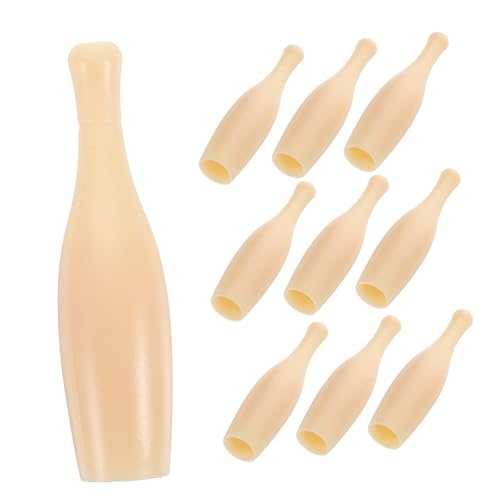 JOINPAYA 20st Bowlingkugel Spielzeug Mini-Bowling Tisch-bowlingspiel Bowling-Spielzeug Bowling-Set Für Kinder Mini-kickerbälle Desktop-bowlingkugel Mini-sportbälle Khaki Die Hüften von JOINPAYA