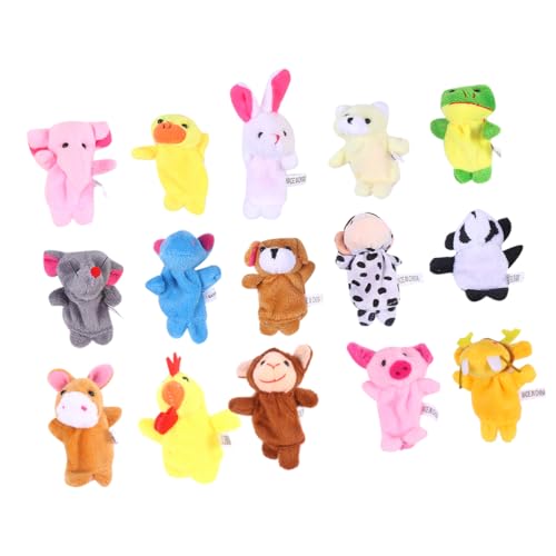 JOINPAYA 22 STK Handpuppe Spielzeug Fingerpuppen für Kleinkinder Fingerpuppen Kleinkinder tierische Fingerpuppe Plüsch Fingerpuppen Tierkreiszeichen plüsch Handschuhe Handpuppe für Kinder von JOINPAYA