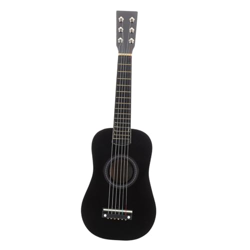 JOINPAYA 23 Musikinstrument Gitarrenspielzeug Für Kinder Spielzeuggitarre Kinder Gitarre Akustikgitarre Für Kinder Ukulele-Gitarre Für Kinder Ukulele Für Kinder Kinder-Ukulele Bambus Black von JOINPAYA