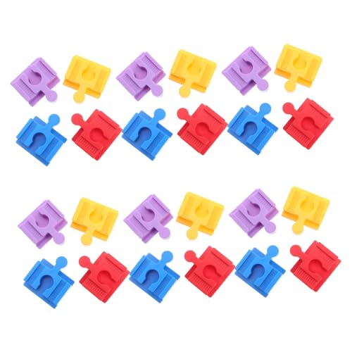 JOINPAYA 24 Stück Kinderbaublockpfeiler Plastikstreckenverbinder Zugspielzeugzubehör Gleiszubehör Schienenspielzeug Spielzeugeisenbahnschienen Bauen Mini-Bausteine Gleisverbinder JOINPAYA 24 Stück Kinderbaublockpfeiler Plastikstreckenverbinder Zugspielzeugzubehör Gleiszubehör Schienenspielzeug Spielzeugeisenbahnschienen Bauen Mini-Bausteine Gleisverbinder von JOINPAYA
