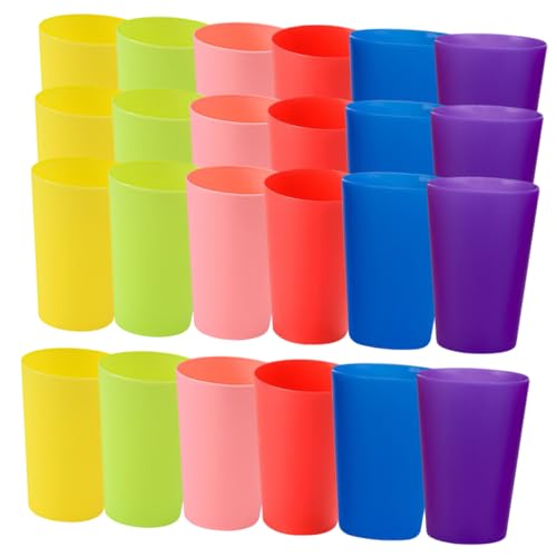 JOINPAYA 24St Tassen stapeln Sport-Stapelbecher Montessori-Spielzeug für Kleinkinder Becher zum schnellen Stapeln Stacking Cups plastikenten Spiel zum Stapeln von Bechern Kleinkindspielzeug von JOINPAYA