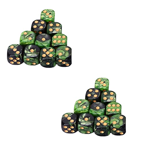 JOINPAYA 25 Stücke Six Sided Runded Corner Würfel Funny Game Dice Entertainment Dice Spielzeug von JOINPAYA