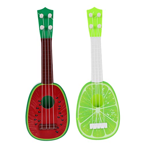 JOINPAYA 2Pcs Strings Musical Toy Gitarre Musikgitarren Für Mini Gitarre Mini Toys Musikspielzeug Gitarrenspielzeug Gitarren Gitarrenspielzeug Plastik von JOINPAYA