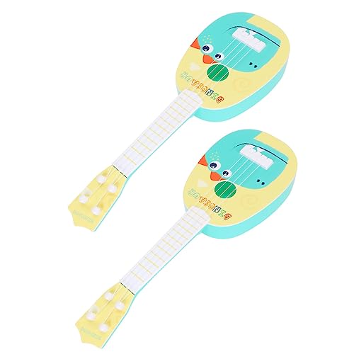 JOINPAYA 2St Gitarre Babyspielzeug Werkzeugspielzeug Musikalisches Spielzeug Musikspielzeug kinderinstrumente musikinstrumente für Kinder Kinder-Ukulele-Spielzeug Ukulele Spielzeug Plastik von JOINPAYA