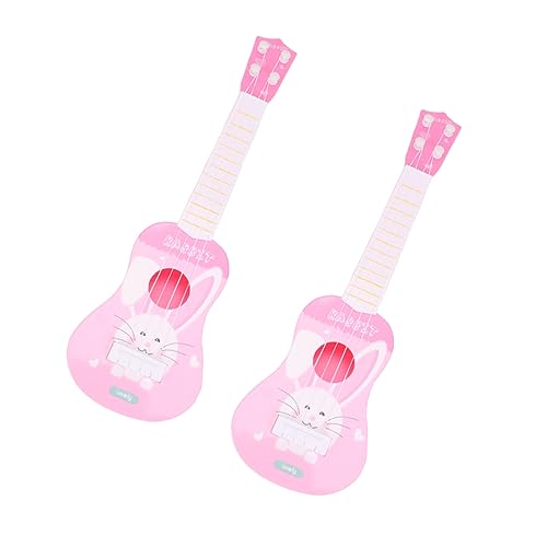 JOINPAYA 2St Gitarre Kinder Guitar Spielzeug für Kinder Kid Toys kinderspielzeug Musikinstrument für Kinder Instrumentenspielzeug Musikinstrument Spielzeug Musikalisches Spielzeug Plastik von JOINPAYA