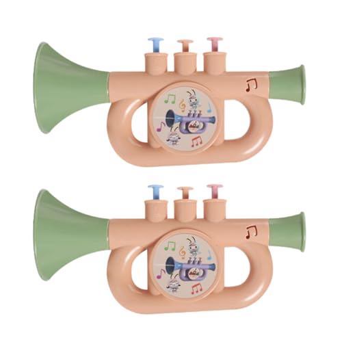 JOINPAYA 2St Kindertrompete trompete Party mitgebsel wasserballon Trompetenförmiges badewannenspielzeug Kindermusikinstrument Instrumentenspielzeug aus Kunststoff von JOINPAYA