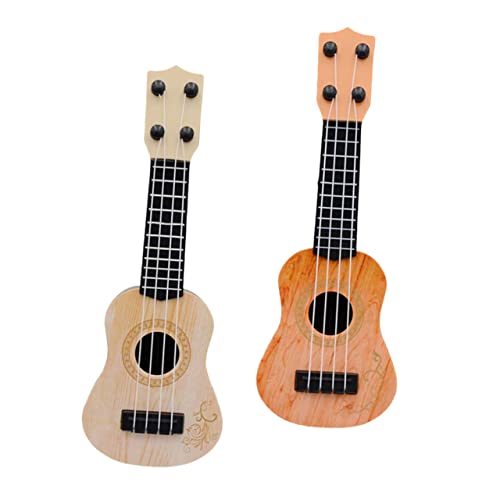 JOINPAYA 2St Mini-Ukulele Nachgemachtes Gitarrenspielzeug Kinder Gitarre Spielzeuggitarre kinderinstrumente musikinstrumente für Kinder Kinderspielzeug Kinder-Ukulele-Spielzeug Plastik von JOINPAYA