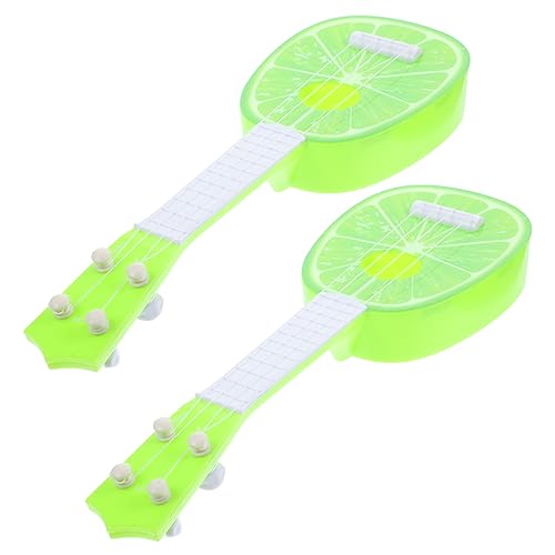 JOINPAYA 2St Obst Gitarre kinderinstrumente musikinstrumente Musikalisches für Kleinkinder Kinderbühnen-Performance-Requisite Mini-Gitarren für Abs Green von JOINPAYA