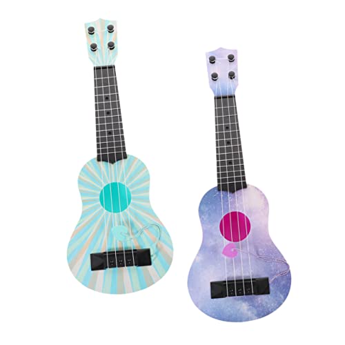 JOINPAYA 2St Ukulele Spielzeug Gitarren-Ukelelen für Anfänger süße Ukulele-Gitarre kinderinstrumente musikinstrumente für Kinder Spielzeug für Musikinstrumente für Kleinkinder Plastik von JOINPAYA