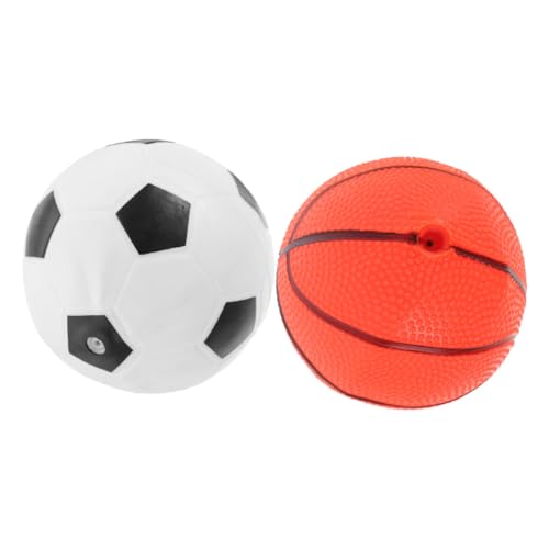 JOINPAYA 2St aufblasbares Ballspielzeug flummies f�r hupfball für Sportspielzeug für spielzeuge für tortenaufleger Fussball buntes Ballspielzeug Ball PVC von JOINPAYA