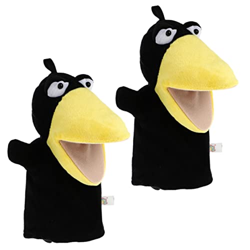 JOINPAYA Tier Handpuppen Für Kinder 2er Set Handpuppen Für Lustige Cartoon Uhu Puppen Aus Üsch Ideales Lernspielzeug Zur Frühkindlichen Weich Und Sicher Für Jungen Und Ädchen Handpuppe Für Kinder von JOINPAYA