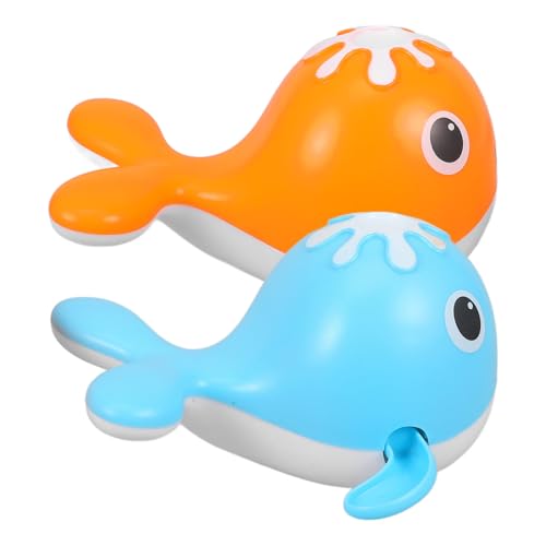 JOINPAYA 2 Stücke Wind up Bad Spielzeug Tiere Baby Bad Whale Dusche Spielzeug Uhrwerk Spielzeug Für Badewanne von JOINPAYA