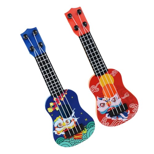 JOINPAYA 2st Mini-Gitarre Gitarre Für Kinder Kindergitarre Für Mädchen Kindergitarre Für Jungen Kinder Ukulele Für Anfänger Kinderspielzeuggitarre Ukulele Für Kinder Anfänger Abs von JOINPAYA