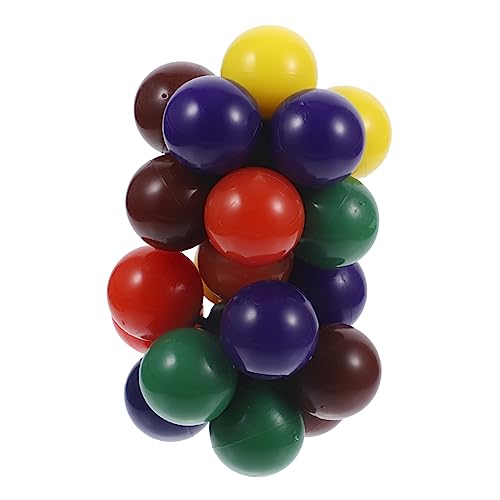 JOINPAYA 2st Perlen Regenbogenball Spielbares Spielzeug Regenbogen-puzzleball Lustige Spielzeuge Erweiterbarer Ball Sensorisches Ballspielzeug Spielzeug Für Den Schreibtisch Plastik von JOINPAYA