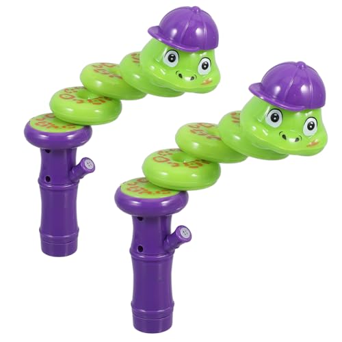 JOINPAYA 2st Twisty Schlangenspielzeug Bauch Plüsch Ferngesteuertes Auto Kleinkindspielzeug Hausschuhe Spaß Dinosaurier- Krabbelspielzeug Mini-klauenmaschine Abs Green von JOINPAYA