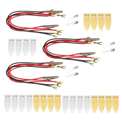 JOINPAYA 3 Sätze Fruchtscheibe Erzeugungsexperiment Batterien Batterie Physik Unterricht Experiment Elektrische Schaltkreise Motor Kits Labor Experimente Science Kit Für Kupfer von JOINPAYA