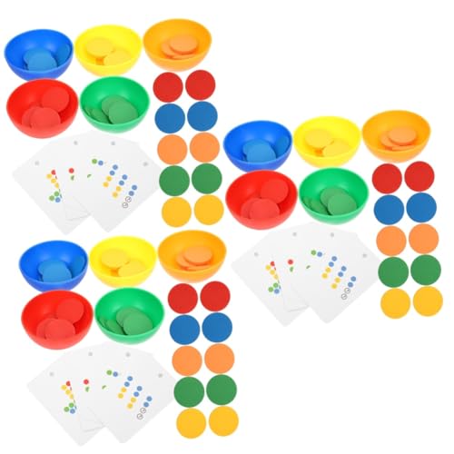 JOINPAYA 3 Sets Farberkennungsspielzeug Sortierspielzeug Für Kleinkinder Lernspielzeug Für Kleinkinder Zählspielzeug Für Kinder Kleinkind Lernspielzeug Puzzle Spielzeug von JOINPAYA