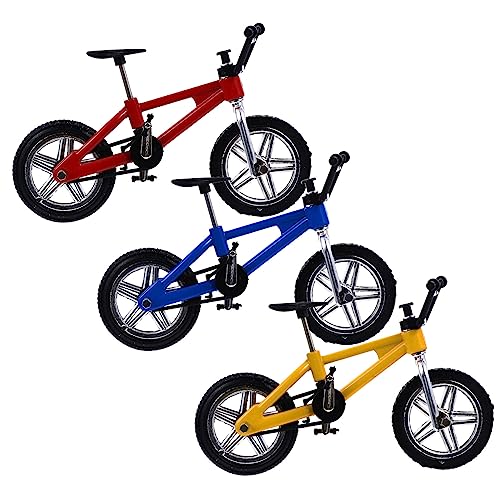 JOINPAYA 3 Stück Finger Fahrrad Spielzeug Mini Finger Excersize Fahrrad Finger Skateboards Für Fingersport Jungen Sportspielzeug Mini Skateboard Finger Spielzeug Jungen von JOINPAYA