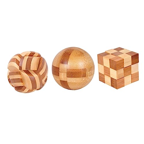 JOINPAYA 3 Stück Kongming Schlossspielzeug Spielspielzeug Freischalten Luban-Lock- Kinderspielzeug Kongming Schloss Kongming-Schloss-Puzzle Bambus Hellbraun JOINPAYA 3 Stück Kongming Schlossspielzeug Spielspielzeug Freischalten Luban-Lock- Kinderspielzeug Kongming Schloss Kongming-Schloss-Puzzle Bambus Hellbraun von JOINPAYA