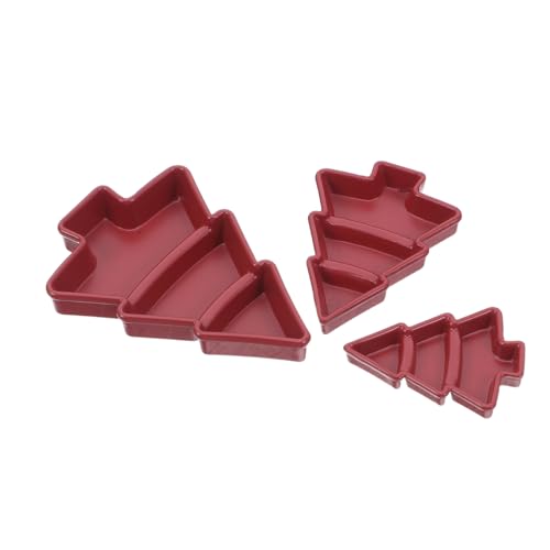 JOINPAYA 3 Stück Teiliges Miniatur Weihnachtsbaum Servierteller Miniatur Puppenhaus Küchenzubehör für Rollenspiele Sammler und Festliche Dekoration JOINPAYA 3 Stück Teiliges Miniatur Weihnachtsbaum Servierteller Miniatur Puppenhaus Küchenzubehör für Rollenspiele Sammler und Festliche Dekoration von JOINPAYA
