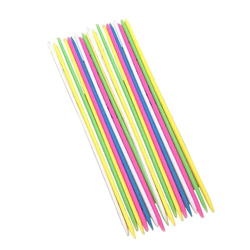 JOINPAYA 30St Pick-up-Sticks-Spiel dreieckiger Family Games fischbadelatschen Garden Games Toys for Spielzeug riesige Pick-up-Sticks Stöcke für Kinder aufheben Hölzern von JOINPAYA