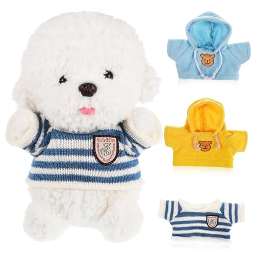 JOINPAYA 3St Bärenpullover Plüsch Kleidung für Stofftiere Bären-Outfit Babypuppenkleidung puppenkleider Set teddybären Kuscheltier Winzige Pullover-Kleidung Stofftierkleidung Garn von JOINPAYA