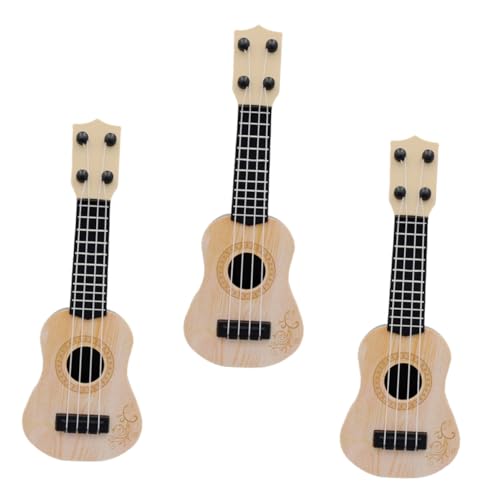 JOINPAYA 3St Gitarrenmodell kindergitarre Kinder Gitarre Kinder Musikinstrument -Instrumente Kinderinstrumente Spielzeug Erleuchtung Gitarre Instrumente der Früherziehung Plastik von JOINPAYA