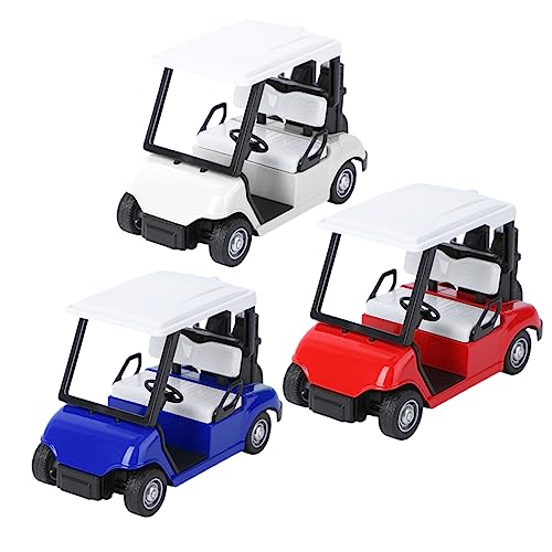 JOINPAYA 3St Kugelautomodell Clubauto Spielzeug Push-and-Go-Fahrzeugspielzeug Golfcart-Modell Schiebewagen Spielzeug für Kinder kinderspielzeug Clubauto-Modell Desktop-Schmuck Legierung von JOINPAYA