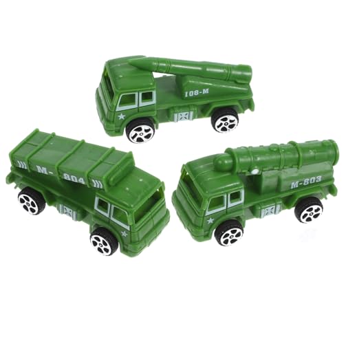 JOINPAYA 3St Spielzeugauto Auto puppenwagen Miniatur-Autospielzeug Mini-Rückziehauto für Mini-Rückziehautos Pull-Back-Auto- Cartoon-Auto- Abs Green von JOINPAYA