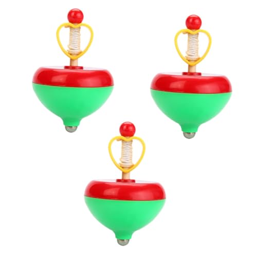 JOINPAYA 3St Zugseil lieben Kreisel Kinderkreisel Top-Spielzeug Top Spielzeug Kinderoberteile interaktives Spielzeug kinderspielzeug Fun Toy Gyro-Spielzeug für Kinder Tops Spielzeug Plastik von JOINPAYA