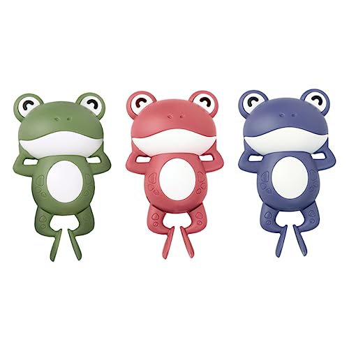 JOINPAYA 3 Stücke Baby Badespielzeug Wind-up Frosch Wasserspielzeug Cartoon Uhrwerk Badespielzeug von JOINPAYA