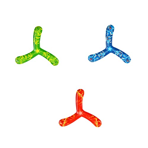 JOINPAYA 3 Stücke Lustige Boomerangs für Kinder Leichtes Outdoor Spielzeug PU Fördert Fantasie und Koordination für Freizeitaktivitäten im Freien JOINPAYA 3 Stücke Lustige Boomerangs für Kinder Leichtes Outdoor Spielzeug PU Fördert Fantasie und Koordination für Freizeitaktivitäten im Freien von JOINPAYA