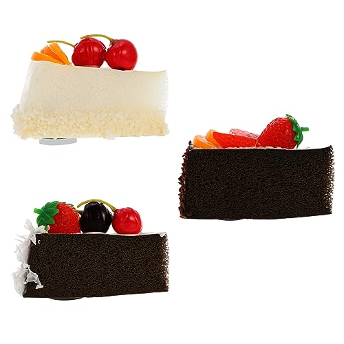 JOINPAYA 3stücke Teiliges Set Dekorative Pu-simulationskuchen Modelle Realistische Kunstkuchen Für Fotografie Heimdekoration Küche Und Partys Eiscreme Sahne Schokolade JOINPAYA 3stücke Teiliges Set Dekorative Pu-simulationskuchen Modelle Realistische Kunstkuchen Für Fotografie Heimdekoration Küche Und Partys Eiscreme Sahne Schokolade von JOINPAYA