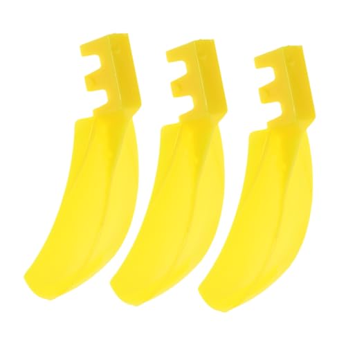 JOINPAYA 3st Klauenstück Einer Babyfangmaschine Klauenkrane Kranmaschinenzubehör Klauenmaschine Für Kinder Groß Hände-klauen-ersatzzubehör Krankralle DIY-teilezubehör Yellow Plastik von JOINPAYA