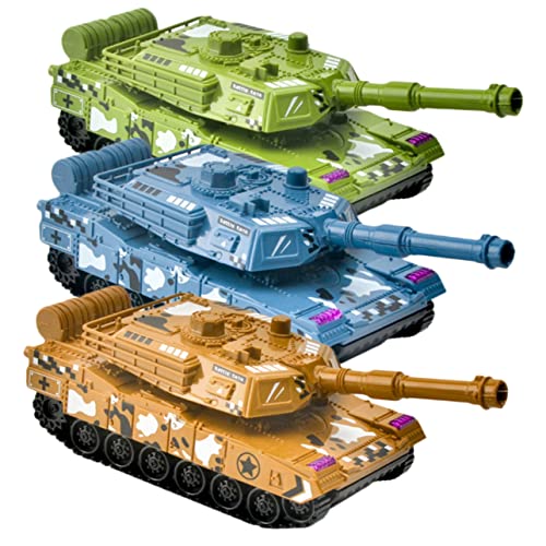 JOINPAYA 3st Panzer Spielzeugauto Konstruktionsspielzeug Tank Fahrzeuge Autospielzeug Zusammenklappbarer Eimer Spielzeugautos Faltbarer Eimer Spielzeugpanzer Rc-Panzer Modellauto Plastik von JOINPAYA