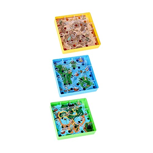 JOINPAYA 3st Schatzsuche-Labyrinth-Spielzeug Labyrinth-spielspielzeug Interessantes Kinderspielzeug Balance-übungsspielzeug Pädagogisches Kinderspielzeug Labyrinth Spiel Spielzeug Plastik von JOINPAYA