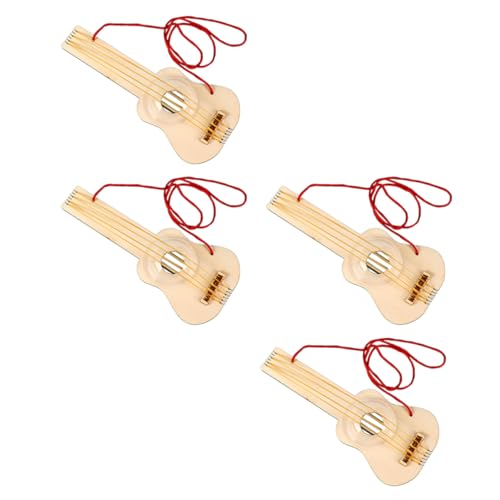 JOINPAYA 4 Sätze Ukulele Aus Holz Instrument Ukulele-dekorationsset Für Ukulele-bausatz Für Handgefertigtes Gitarrenmaterial-kit DIY Ukulele Material Kit von JOINPAYA