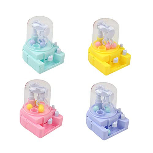 JOINPAYA 4 Stück Mini-Gacha-Maschine lustige Süßigkeitenfänger-Spielzeuge Mini-Süßigkeit Kinder deko Spielzeug für Kinder Mini Toys kreative Bonbonfänger Candy Catcher Spielzeug Abs von JOINPAYA