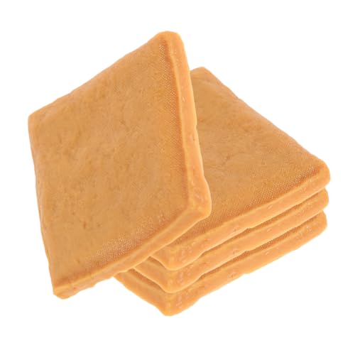 JOINPAYA 4 Stück Realistisches Getrocknetes Tofu Modell Detailgetreue Künstliche Tofu skulptur Vielseitige Dekoration für Küche Restaurant und Innenbereich Handgefertigt JOINPAYA 4 Stück Realistisches Getrocknetes Tofu Modell Detailgetreue Künstliche Tofu skulptur Vielseitige Dekoration für Küche Restaurant und Innenbereich Handgefertigt von JOINPAYA