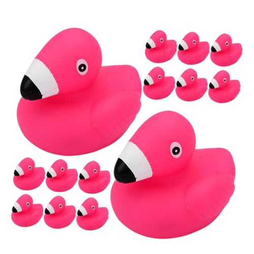 JOINPAYA 48St Flamingo- kinderspielzeug rosa Flamingo Babybadewanne badewanne Schwimmendes in der Badewanne kleines Badespielzeug Vinyl Rosy von JOINPAYA