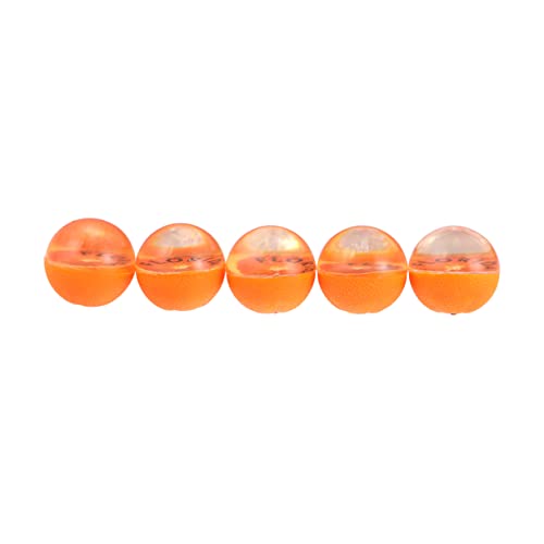 JOINPAYA 5 Stück Gummi Sprungball Hüpfbälle Für Kinderspielzeug Orange von JOINPAYA