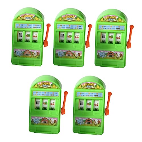 JOINPAYA 5 Stück Maschinenspielzeug Glücksspielautomat Spielzeugautomaten Kinder Tylonal Interaktives Spielzeug Spielzeug Elektrische Glückszahl Auswahlmaschine Gewinnpreis Spielzeug von JOINPAYA