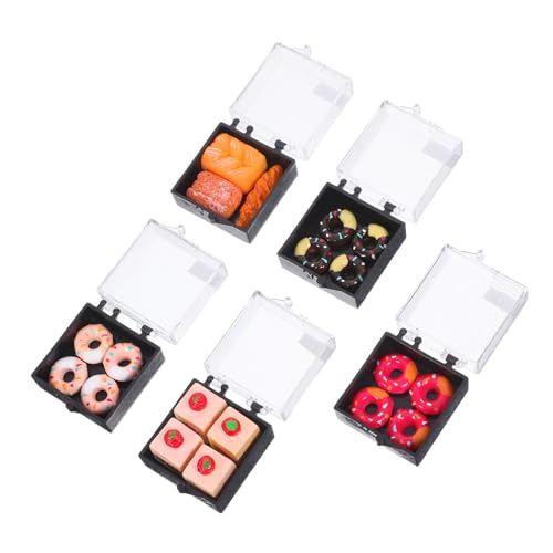 JOINPAYA 5 Stück Maßstab Realistische Plastik Dessert Modelle für Puppenhaus Mini Food Figuren Deko DIY Bastelzubehör Mini Kuchen JOINPAYA 5 Stück Maßstab Realistische Plastik Dessert Modelle für Puppenhaus Mini Food Figuren Deko DIY Bastelzubehör Mini Kuchen von JOINPAYA