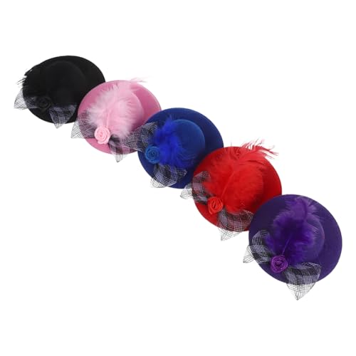 JOINPAYA 5 Stück Puppen Dekohüte Anziehhüte Hut Ornamente Kleine Strickhüte Bastelhüte Puppenhaus Miniaturhüte Puppenzylinder Kleine Partyhüte Für Kleiner Hut Für Puppen Winziger JOINPAYA 5 Stück Puppen Dekohüte Anziehhüte Hut Ornamente Kleine Strickhüte Bastelhüte Puppenhaus Miniaturhüte Puppenzylinder Kleine Partyhüte Für Kleiner Hut Für Puppen Winziger von JOINPAYA