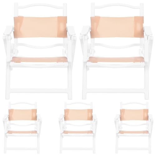 JOINPAYA 5 Stück Puppenhaus-Strandstühle: Kleine Strandstühle für die Einrichtung Einer Puppenhausszene – Miniatur-Klappsessel für Rollenspiele für Kinder JOINPAYA 5 Stück Puppenhaus-Strandstühle: Kleine Strandstühle für die Einrichtung Einer Puppenhausszene – Miniatur-Klappsessel für Rollenspiele für Kinder von JOINPAYA