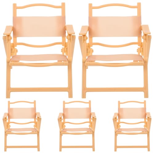 JOINPAYA 5 Stück Puppenhaus-Strandstühle: Kleine Strandstühle für die Einrichtung Einer Puppenhausszene – Miniatur-Klappsessel für Rollenspiele für Kinder JOINPAYA 5 Stück Puppenhaus-Strandstühle: Kleine Strandstühle für die Einrichtung Einer Puppenhausszene – Miniatur-Klappsessel für Rollenspiele für Kinder von JOINPAYA