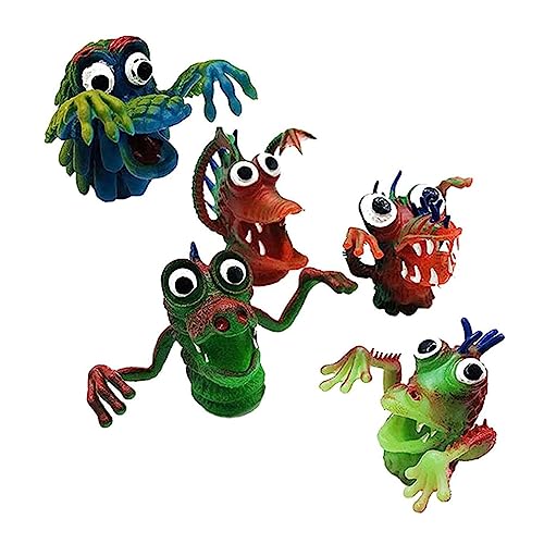 JOINPAYA Hände Finger Puppet Spielzeug Set 5 Stücke Silikon Tier Handpuppen Kommunikation Fähigkeiten von JOINPAYA